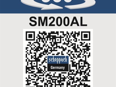 Scheppach SM 200 AL - dvoukotoučová bruska