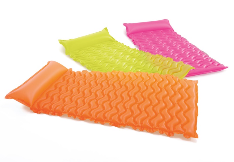 Lehátko nafukovací "Vlnovka"  - ružové