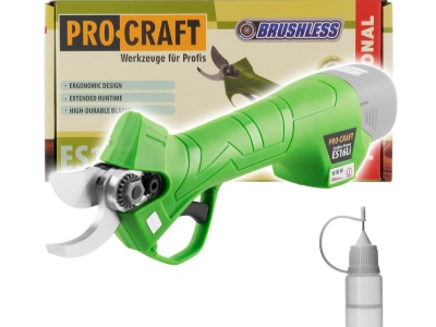 Aku nůžky na větve Procraft ES16Li bez baterie