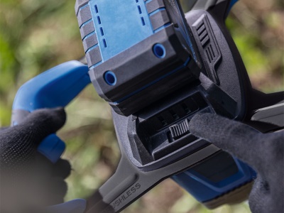 Scheppach BC-EB100-X - 20 V IXES aku půdní vrták (bez baterie a nabíječky)