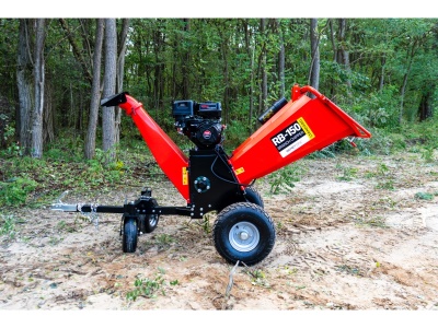 Bubnový štěpkovač se spalovacím motorem RB-150 Remet (15 HP)