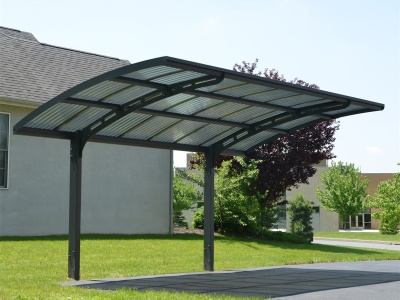 Palram - Canopia Arizona 5000 - hliníkový přístřešek pro auto s obloukovou střechou