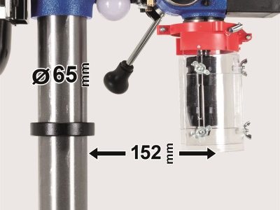 Scheppach DP 18 VARIO - stojanová vrtačka s křížovým laserem