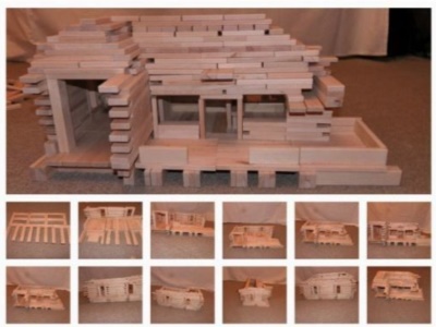 T-wood  Stavebnice 128ks