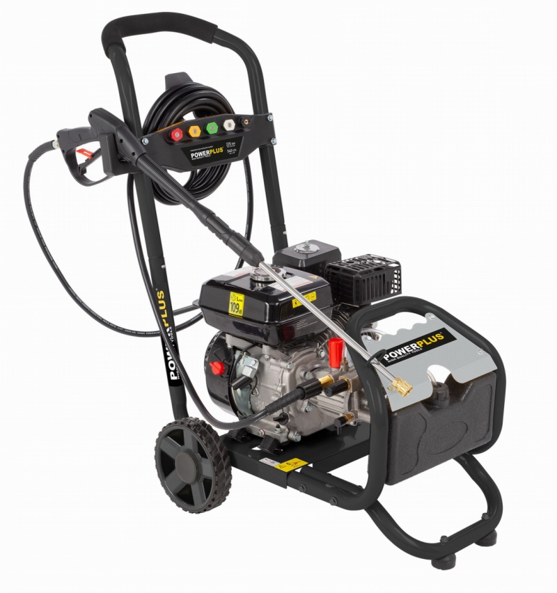 POWXG9009 - Benzinová tlaková myčka s čerpadlem 208cc 170bar