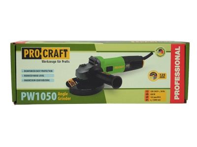 Bruska úhlová Procraft PW1050, 125mm