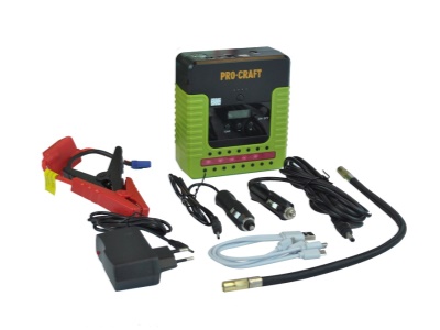 Startovací zdroj s funkcí kompresoru Procraft JSAP-12