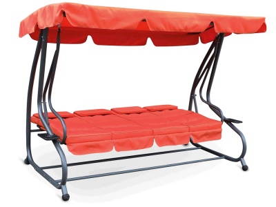 Zahradní houpačka MILANO Oranž.