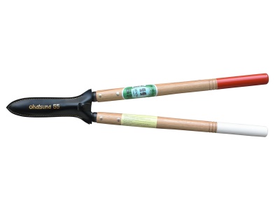 Okatsune 204 - dlouhé plotové nůžky s krátkými čepelemi