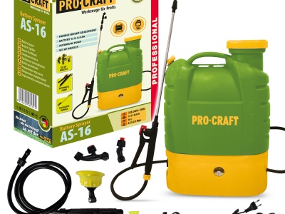 Aku postřikovač Procraft AS-16