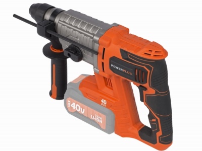 POWDP1570 - Kombinované kladivo 40V SDS-Plus (bez AKU) v kufru