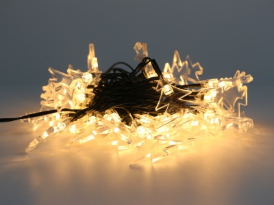 Řetěz Stromečky Čirá 40 LED