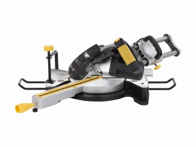 POWX07560S - Pokosová pila s potahem a oboustranným náklonem 1 500W / 210mm