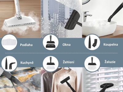 SC05 - Parní čistič s mopem