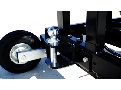 Špalíkovač se spalovacím motorem Model RPS-120 Remet (27 HP) + Pásový dopravník 2,3m + Terénní podvozek