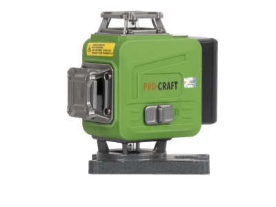 Laser zelený liniový, křížový samonivelační Procraft LE-4GL