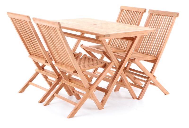 TEAK POHODA SET 4