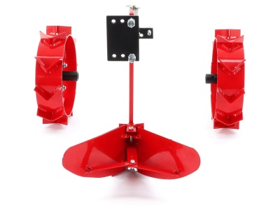 PUBERT Hrobkovací KIT s kov. koly