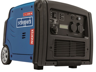Scheppach SG 3400i - invertorová elektrocentrála 3400 W s dálkovým ovládáním