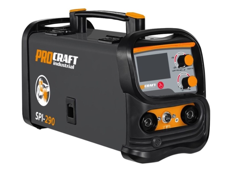 Kombinovaná invertorová svářečka Co Flux - trubičkový drát, MMA, TIG lift Procraft SPI-290