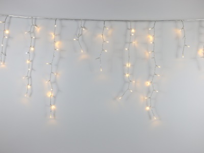 Závěs Teplá bílá 160 LED