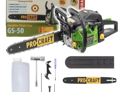 Benzínová řetězová pila Procraft GS-50