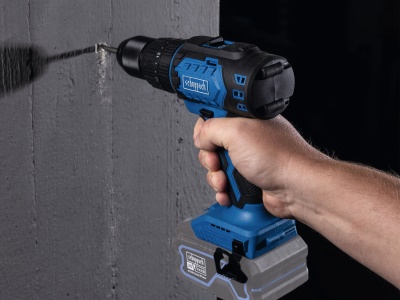 Scheppach BC-CD60-X - 20 V IXES aku příklepový vrtací šroubovák (bez baterie a nabíječky)