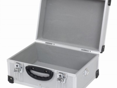 PRM10106R - Hliníkový kufor so zámkami 320x230x155 mm červený