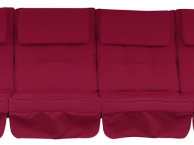 Polstr houpačka Milano (4ks) vínová