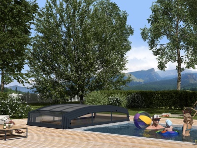 Palram - Canopia Majorca - Zastřešení pro bazény 8 x 4 m