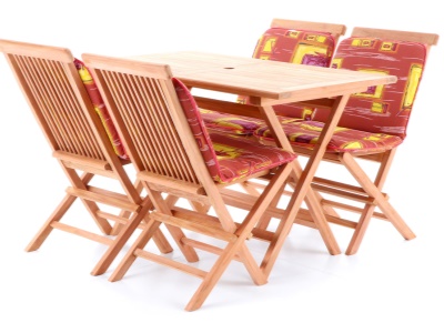 TEAK POHODA SET 4