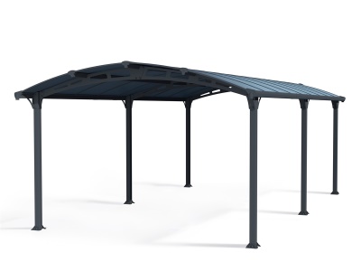 Palram - Canopia Arcadia 6400 - hliníkový (montovaný) přístřešek s obloukovou střechou