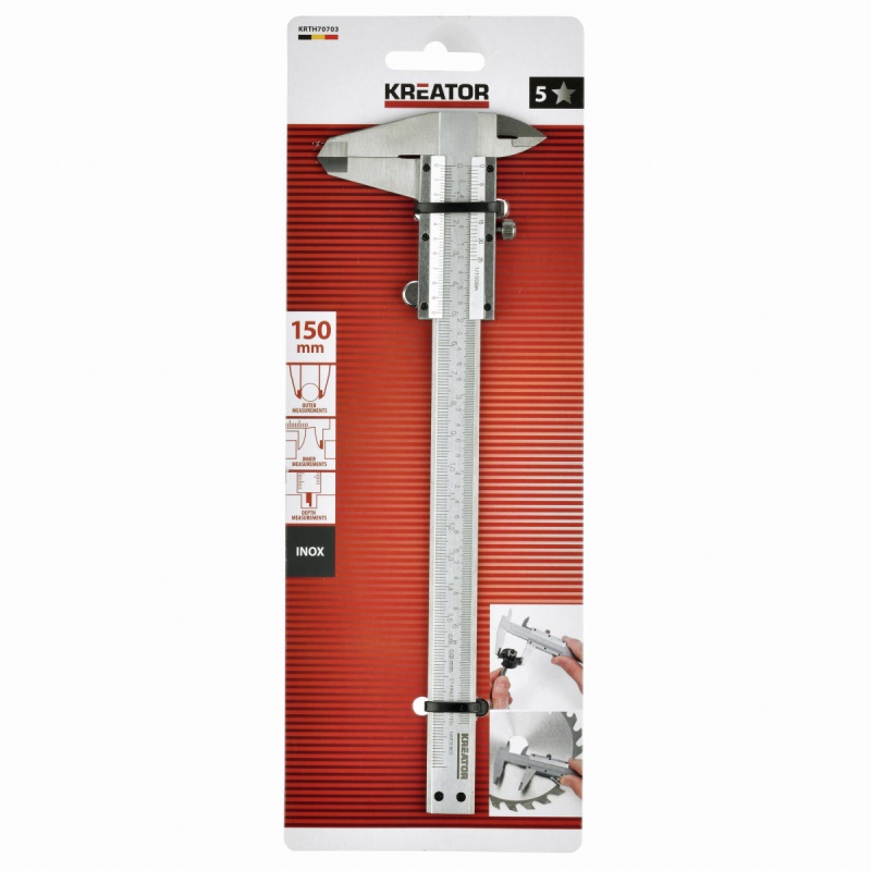 KRTH70703 - Posuvka nerez 150 mm