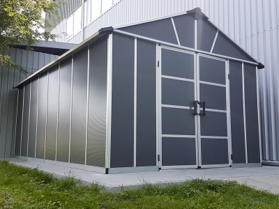 Palram - Canopia Rozšiřovací modul 11x4,1 pro domky série Yukon 11 (antracit)