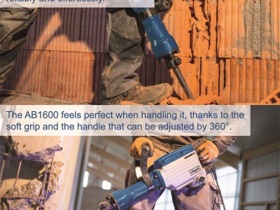 Scheppach AB 1600 - bourací kladivo 16 kg