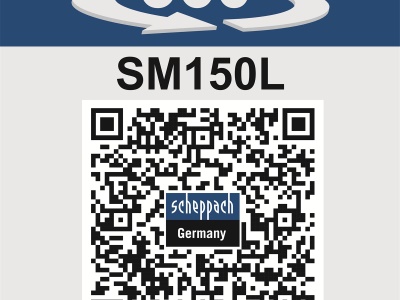 Scheppach SM 150 L - dvoukotoučová bruska
