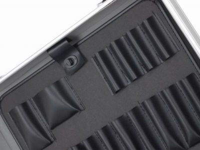 PRM10102BL - Hliníkový kufr se zámky 460x330x160 mm modrý