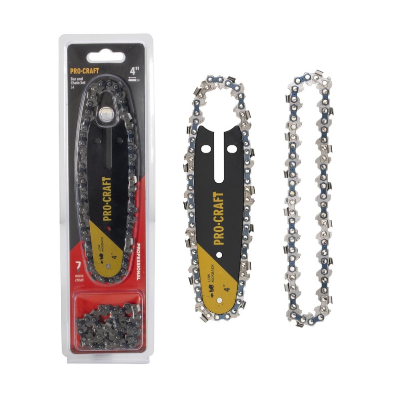 Sada pilových řetězů a lišty S4 (2 řetězy a 1 lišta)