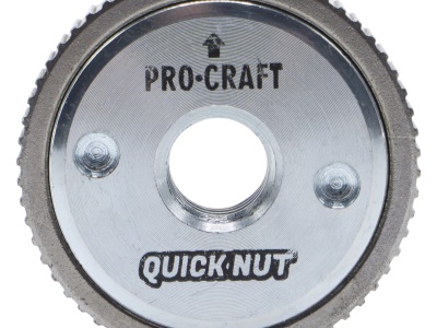 Bruska úhlová Procraft PW1050 + rychloupínací matice, 10x řezný kotouč, 2x lamelový kotouč