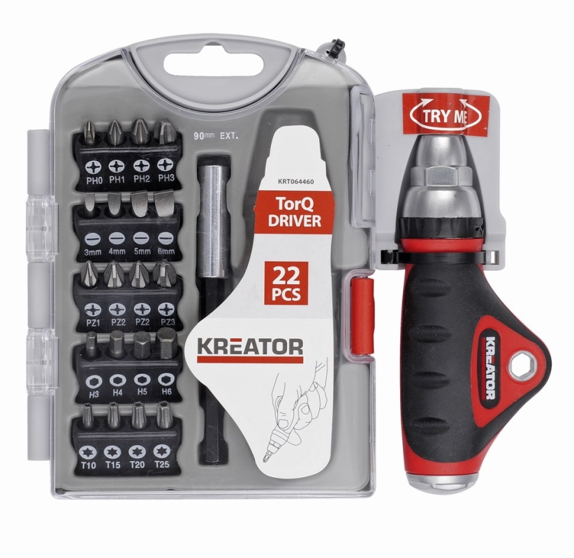 KRT064460 - Sada bitů 22 ks PZ/PH/SL/HX/TX