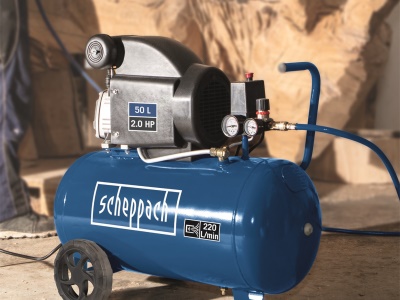 Scheppach HC 54 - olejový kompresor 50 l