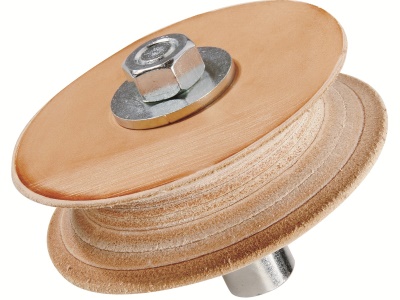 Scheppach Kožený honovací kotouč 100 mm - pro systémy Tiger