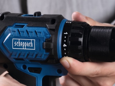 Scheppach BC-DD60-X-SET S - 20 V IXES aku vrtací šroubovák + 2Ah baterie + nabíječka 2,4 A
