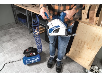 Scheppach HC 06 - bezolejový kompresor 6l