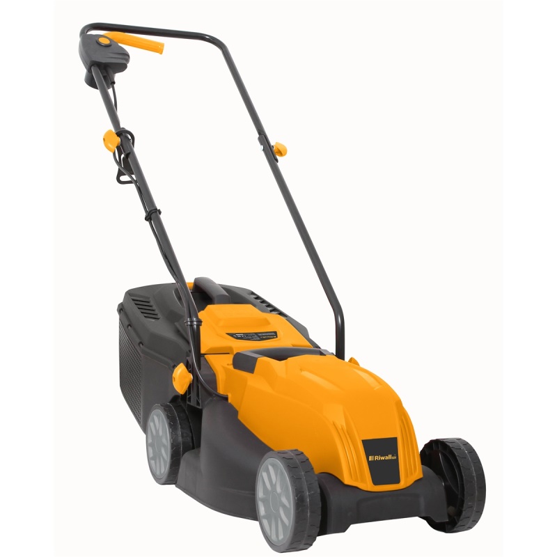 Riwall PRO REM 3211 - Travní sekačka s elektrickým motorem 2 v 1