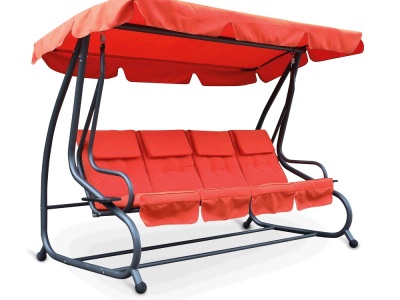 Zahradní houpačka MILANO Oranž.