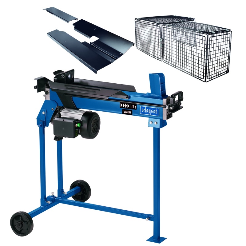 Scheppach HL 760 LS - horizontální štípač na dřevo 7t se stojanem