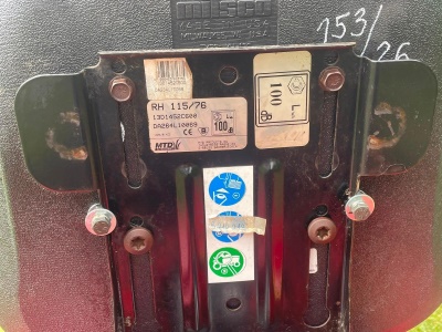 Travní traktor MTD RH 115/76