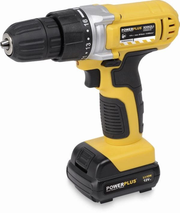 POWX0062LI - LI-ON Aku šroubovák / vrtačka 12V