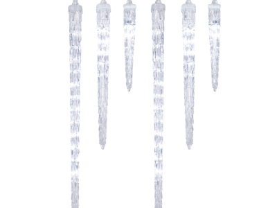 Rampouchy 20 ks různé velikosti, tekoucí efekt